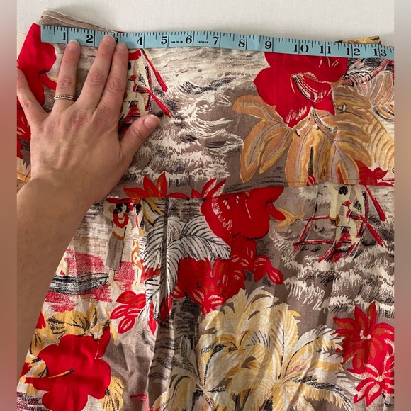 80’s Vintage Hawaiian Tropical Skirt - Picture 11 of 12
